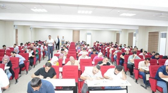 انطلقت صباح يوم الاحد  الاول من شهر تشرين الأول الامتحانات الكتابية والسريرية لطلبة المجلس العراقي للاختصاصات الطبية   