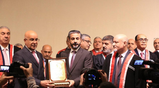 المجلس العراقي للاختصاصات الطبية يحتفل بتخرج الدورة (34)دورة التميز والإبداع برعاية معالي السيد وزير التعليم العالي والبحث العلمي وبحضور معالي السيد وزير الصحة .